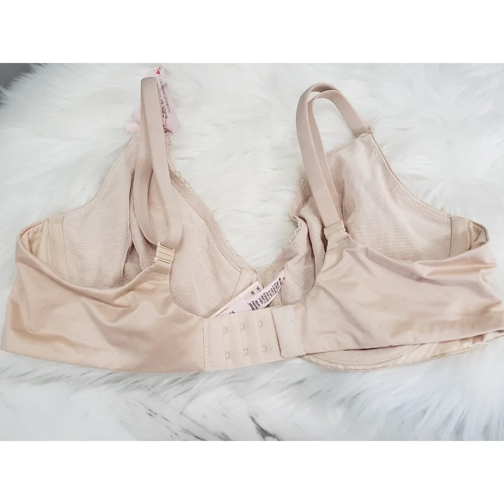 NEW 36C Victoria's Secret Body by Victoria Invisible Lift Minimizer Bra BEIGE